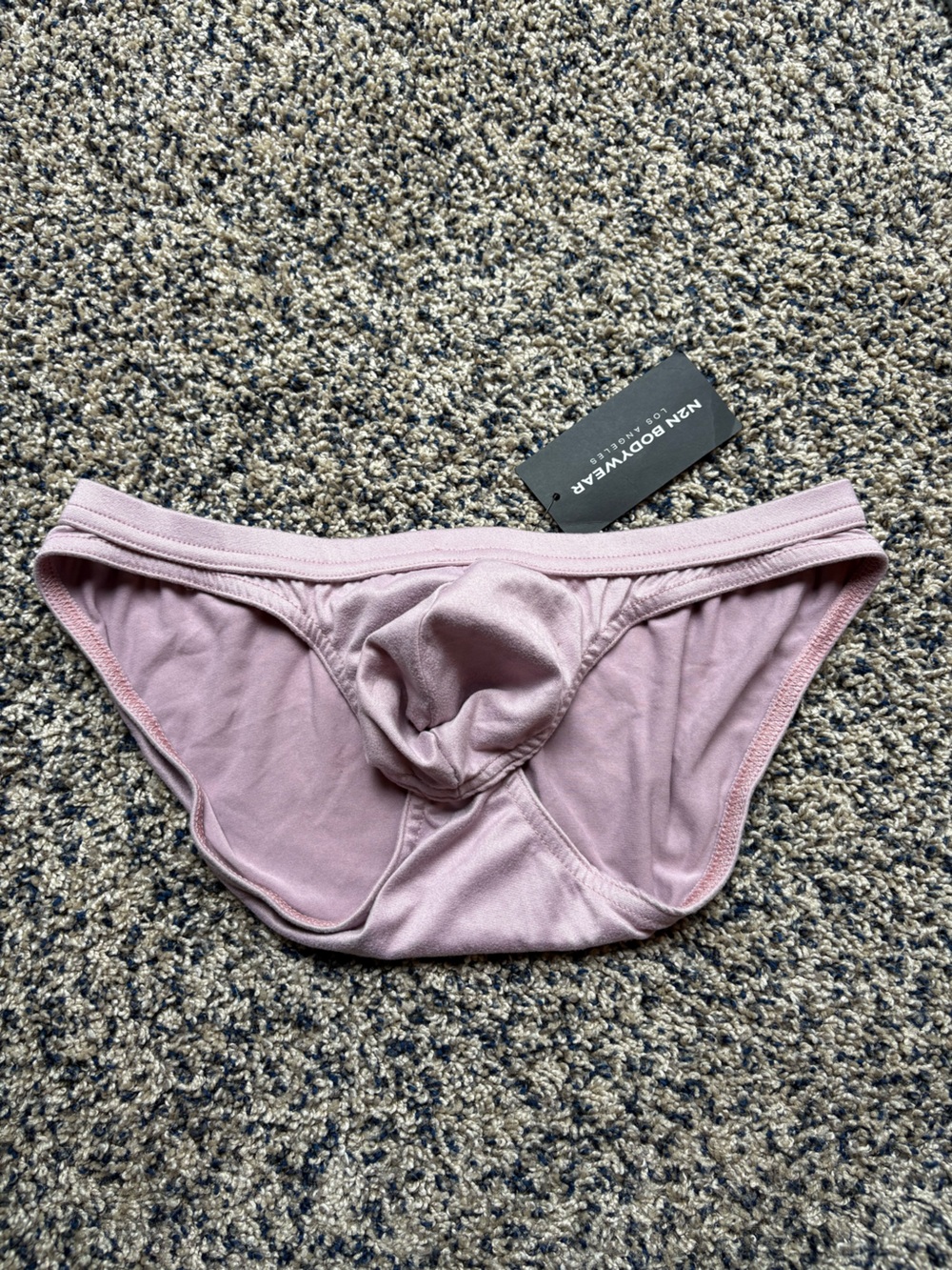 Men’s N2N Bodywear ‘After Glo’ Brief in Lilac - Medium, NWT
